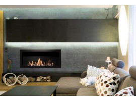 Icon Fires Slimline Firebox 1350 met Slimline 1100 Brander