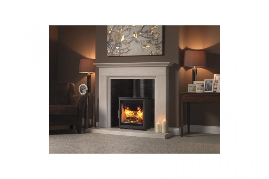 Charlton & Jenrick Fireline Woodtec 5 KW-W breed 514 mm houtkachel