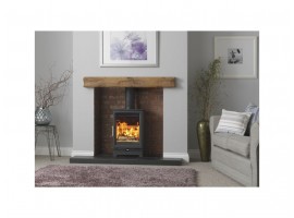 Charlton & Jenrick Fireline Woodtec 5 kW standaard 414 mm houtkachel