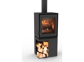 Dik Geurts Modivar 5 EA Store Corner Links houtkachel