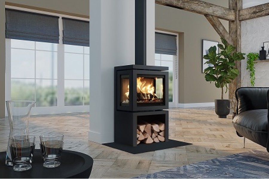 Dik Geurts Vidar Triple Store Small houtkachel