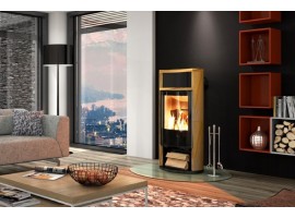 Spartherm Sino City zandsteen Sahara houtkachel