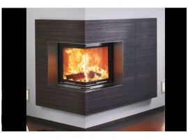 Spartherm Linear Corner 46x46x51 (vaste greep) houtkachel