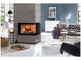 Spartherm Linear Corner 58x39x51 (vaste greep) houtkachel