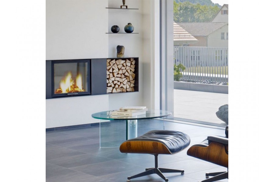 Spartherm Linear Front 67x57 (vaste greep) houtkachel
