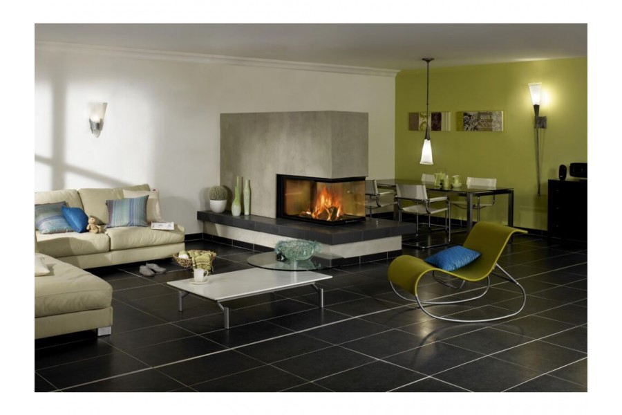Spartherm Linear Triple 55x91x54 (vaste greep) houtkachel