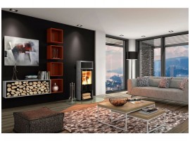 Spartherm Sino City speksteen of porto blanco houtkachel